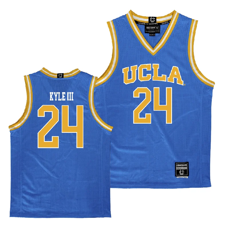 Basketball jerseys vintage-game -UCLA Men's Basketball Blue Jersey  - William Kyle III