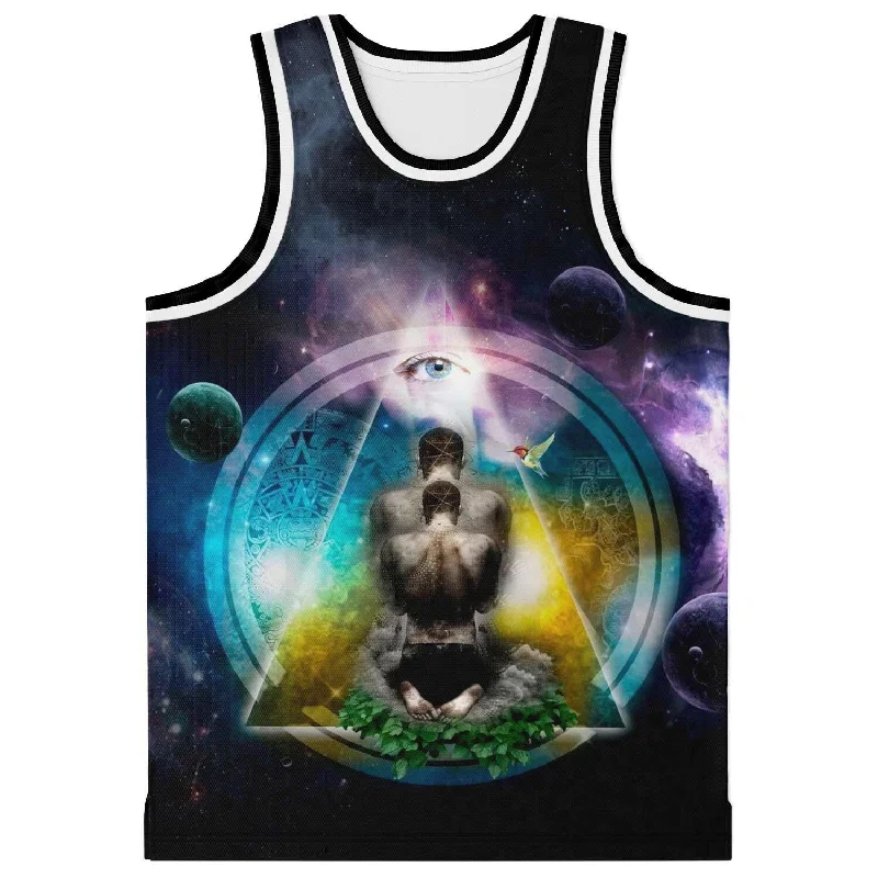 Basketball jerseys game-day -Third Eye Aura Basketball Jersey