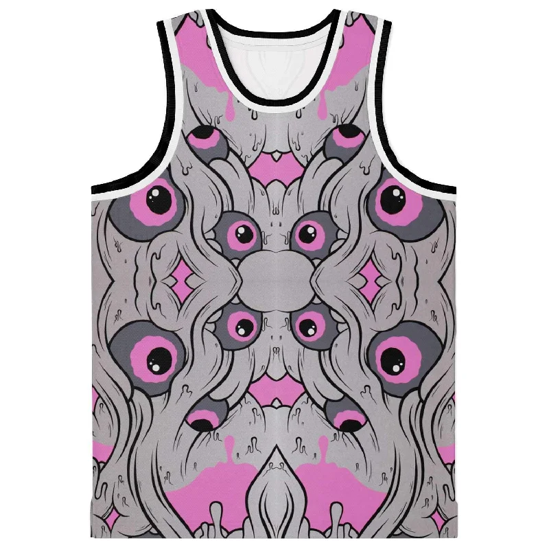 Basketball jerseys eco-friendly -Drippy Monster  Basketball Jersey