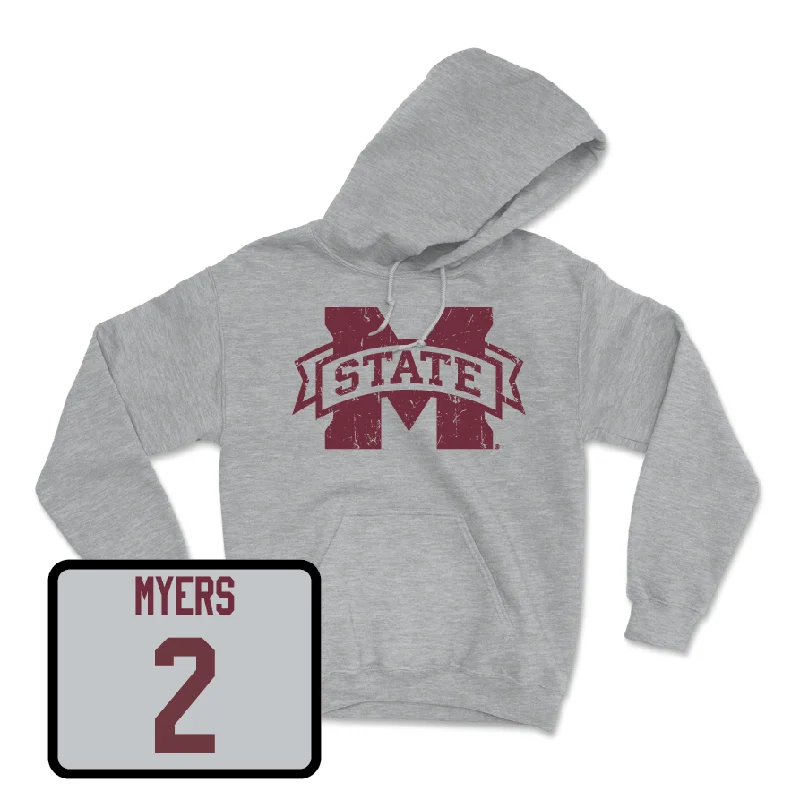 Men's basketball hoodie ultimate warmth -Sport Grey Men's Basketball Classic Hoodie - Adrian Myers