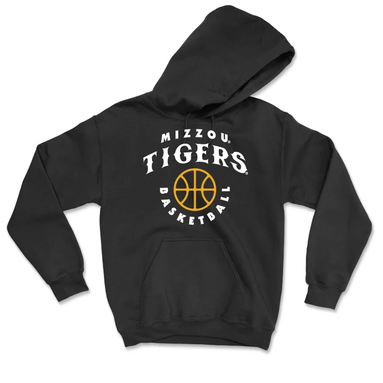 Men's basketball hoodie fast-dry kit -Men's Basketball Black Hardwood Hoodie - Nick Honor