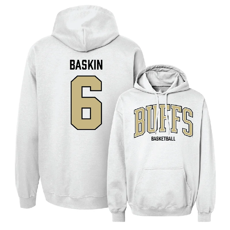 Men's basketball hoodie quality collection -Men's Basketball White Arch Hoodie  - Trevor Baskin