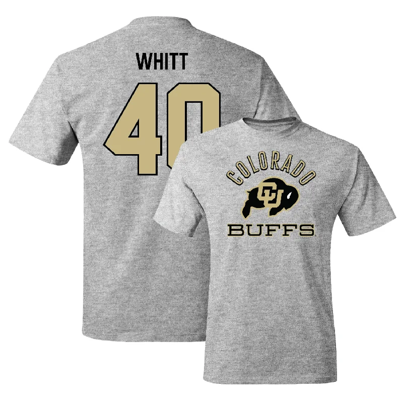 Men's basketball T-shirts pro-season -Sport Grey Men's Basketball Classic Tee - Grady Whitt