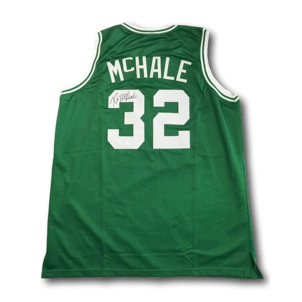 Basketball jerseys lightweight-performance -Kevin McHale Signed Boston Celtics Basketball Jersey COA JSA Autograph Bird