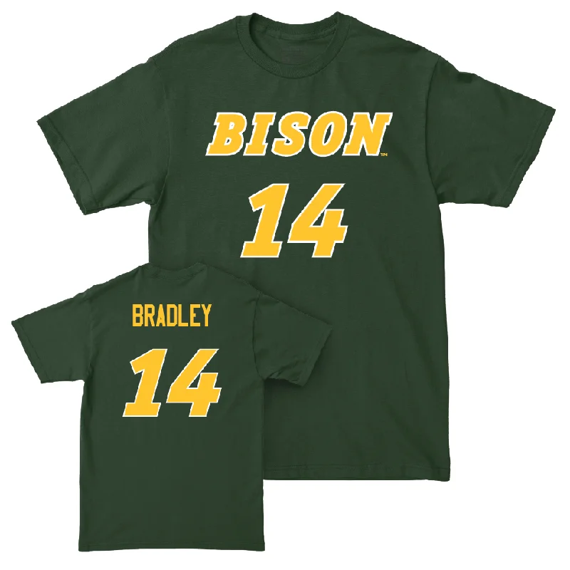 Men's basketball T-shirts pro-design -Green Men's Basketball Player Tee - Eli Bradley