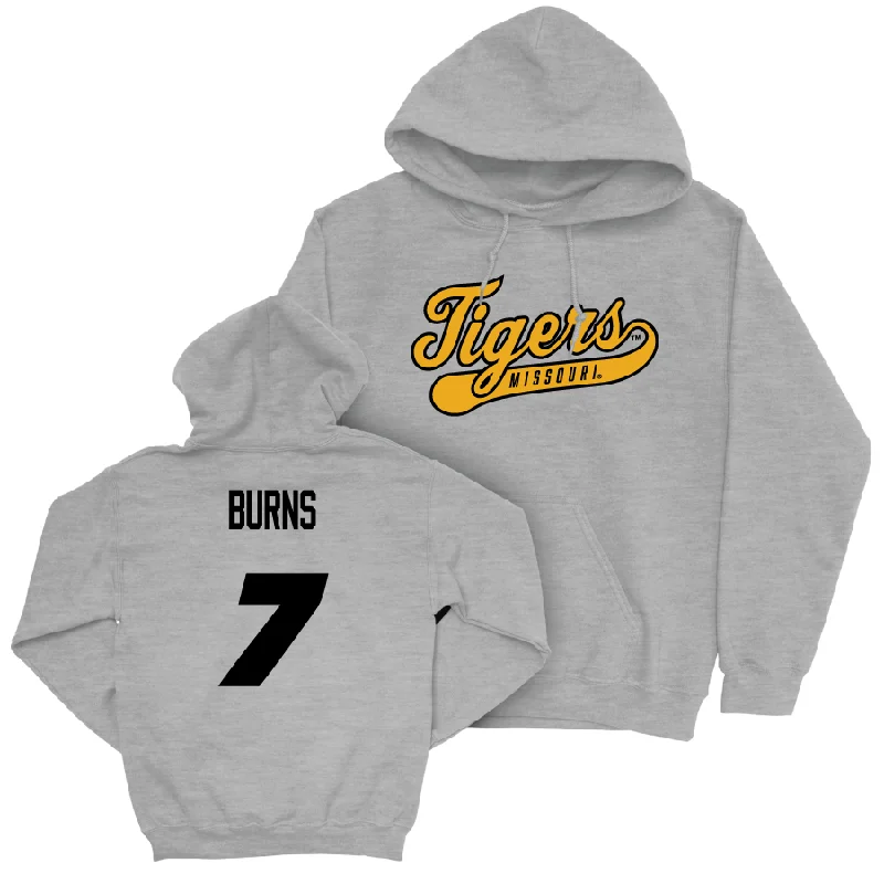 Men's basketball hoodie fan favorite -Sport Grey Men's Basketball Script Hoodie  - Trent Burns