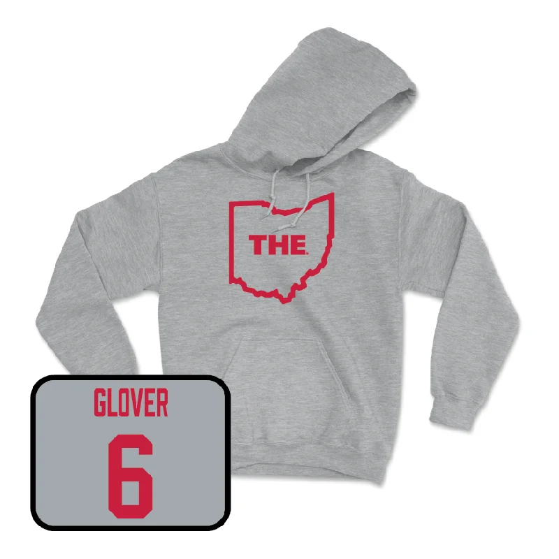 Men's basketball hoodie affordable special -Sport Grey Men's Basketball The Hoodie - Ques Glover