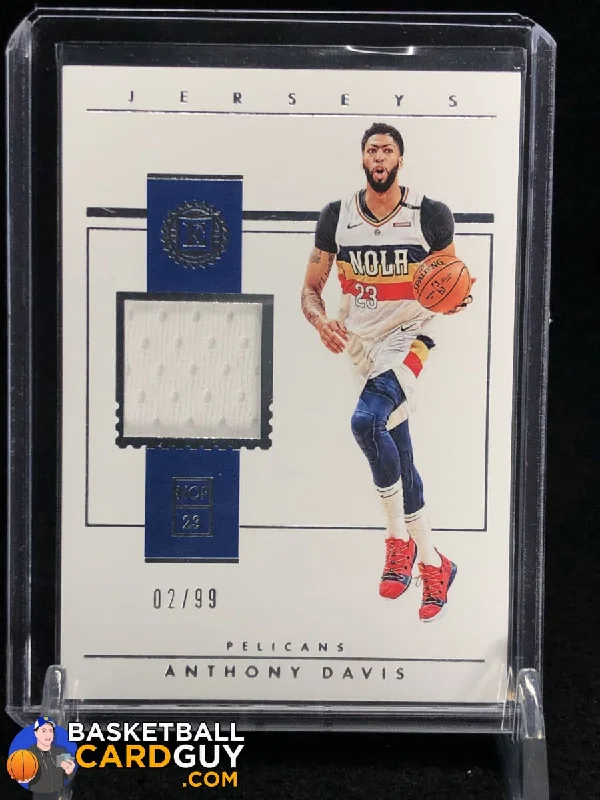 Basketball jerseys retro-modern -Anthony Davis 2018-19 Encased Jerseys