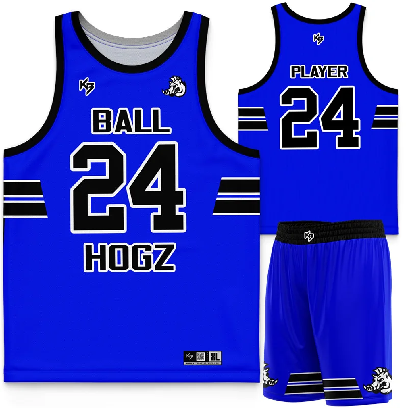 Men's basketball shorts rare drop -Ball Hogz Custom Basketball Uniform