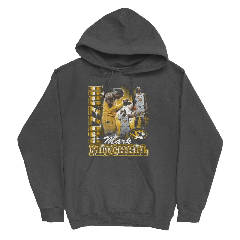 Men's basketball hoodie trendy deal -EXCLUSIVE RELEASE: Mark Mitchell 90s Washed Black Hoodie