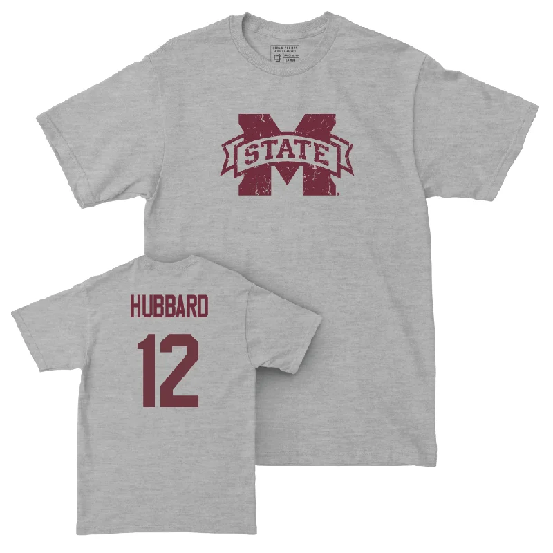 Men's basketball T-shirts retro-stretch -Sport Grey Men's Basketball Classic Tee - Josh Hubbard