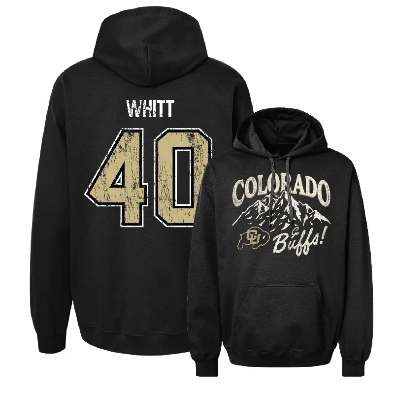 Men's basketball hoodie ultralight style -Men's Basketball Black Mountain Hoodie - Grady Whitt