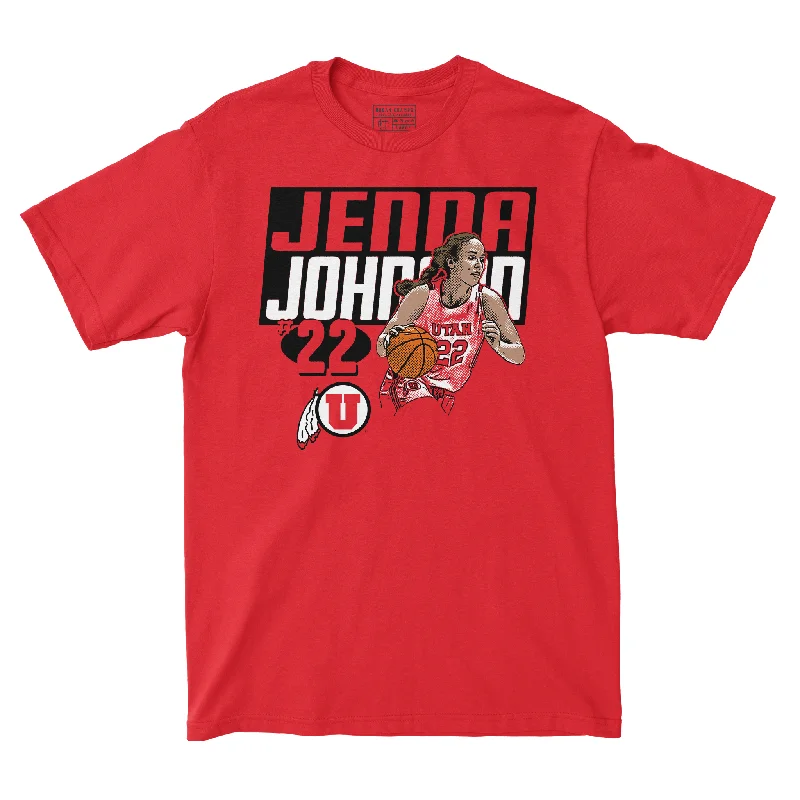 Men's basketball T-shirts durable-sweat -EXCLUSIVE RELEASE: Jenna Johnson Cartoon Tee