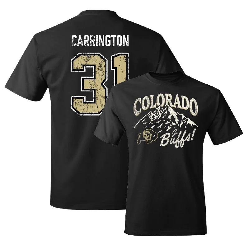 Men's basketball T-shirts functional -Men's Basketball Black Mountain Tee - Harrison Carrington