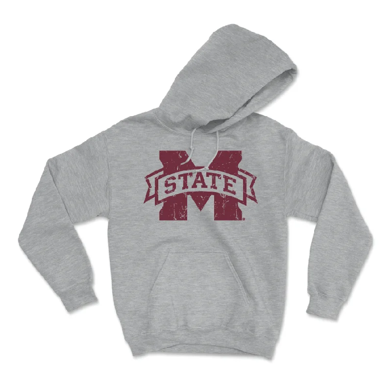 Men's basketball hoodie pro outfit -Sport Grey Men's Basketball Classic Hoodie - Gai Atem