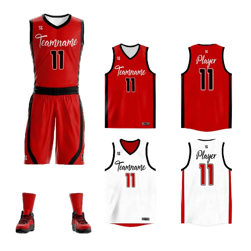 Basketball jerseys durable-season -Custom Reversible Basketball Jersey Sets | Team Sets Uniforms Sportwear