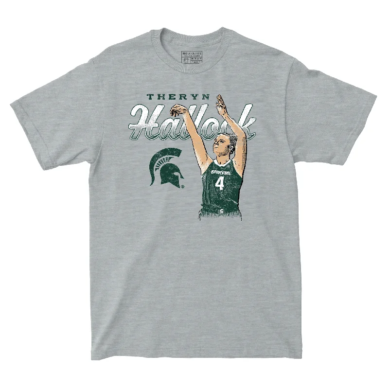 Men's basketball T-shirts muted -EXCLUSIVE RELEASE - Theryn Hallock Tee