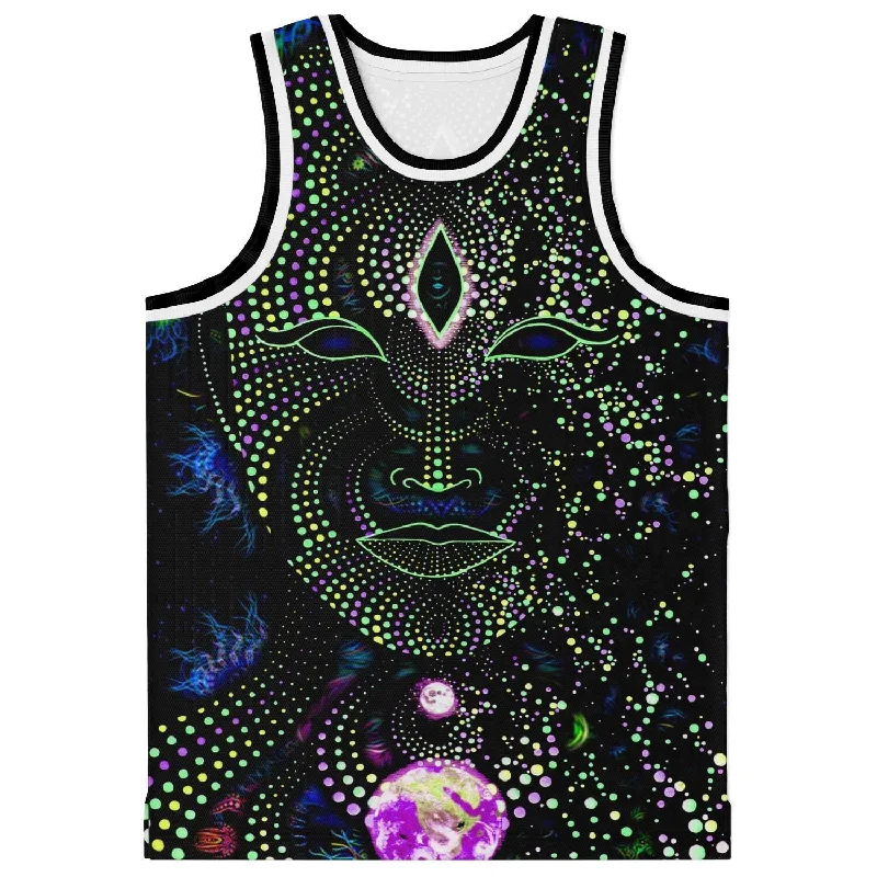 Basketball jerseys pro-fit -Universal Nodes Basketball Jersey