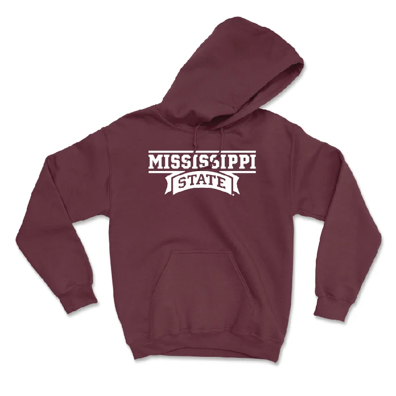 Men's basketball hoodie quality bundle -Maroon Men's Basketball Team Hoodie - Gai Atem