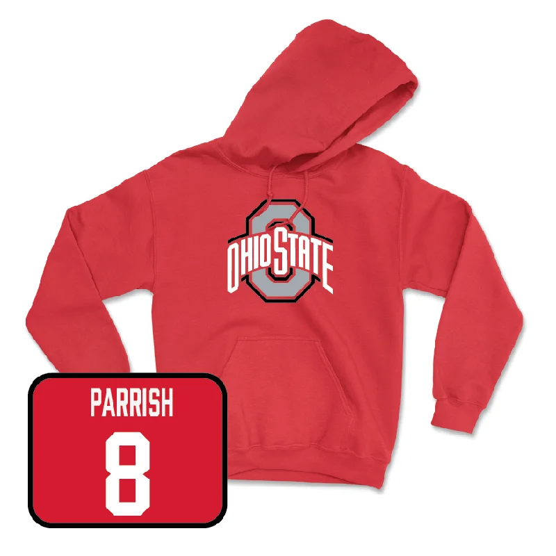 Men's basketball hoodie affordable bundle -Red Men's Basketball Team Hoodie - Micah Parrish