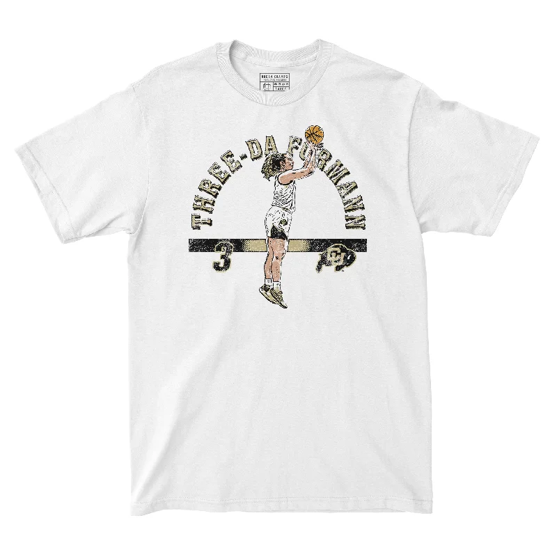 Men's basketball T-shirts retro-court -EXCLUSIVE: Three-Da Formann T-Shirt