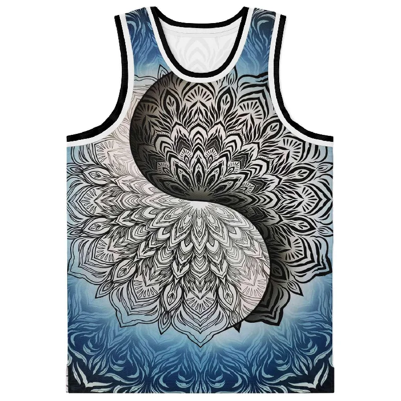 Basketball jerseys ventilated -Yin Yang Basketball Jersey