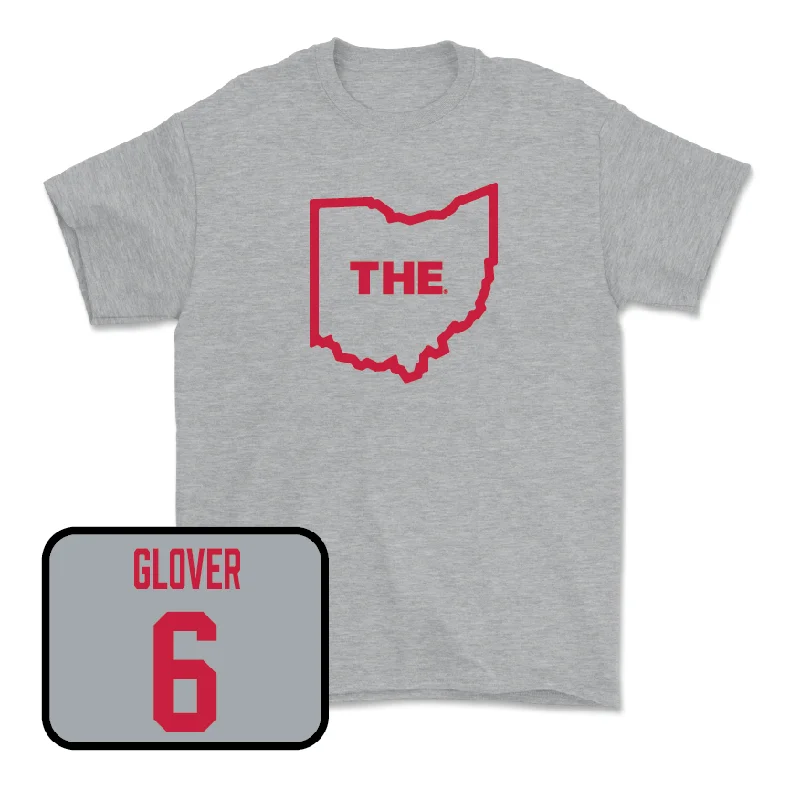 Men's basketball T-shirts retro-modern -Sport Grey Men's Basketball The Tee - Ques Glover