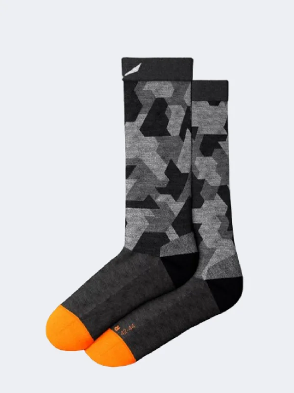 Basketball socks vintage-game -Salewa Pedroc Camo Men Hiking Sock Blackout/Orange