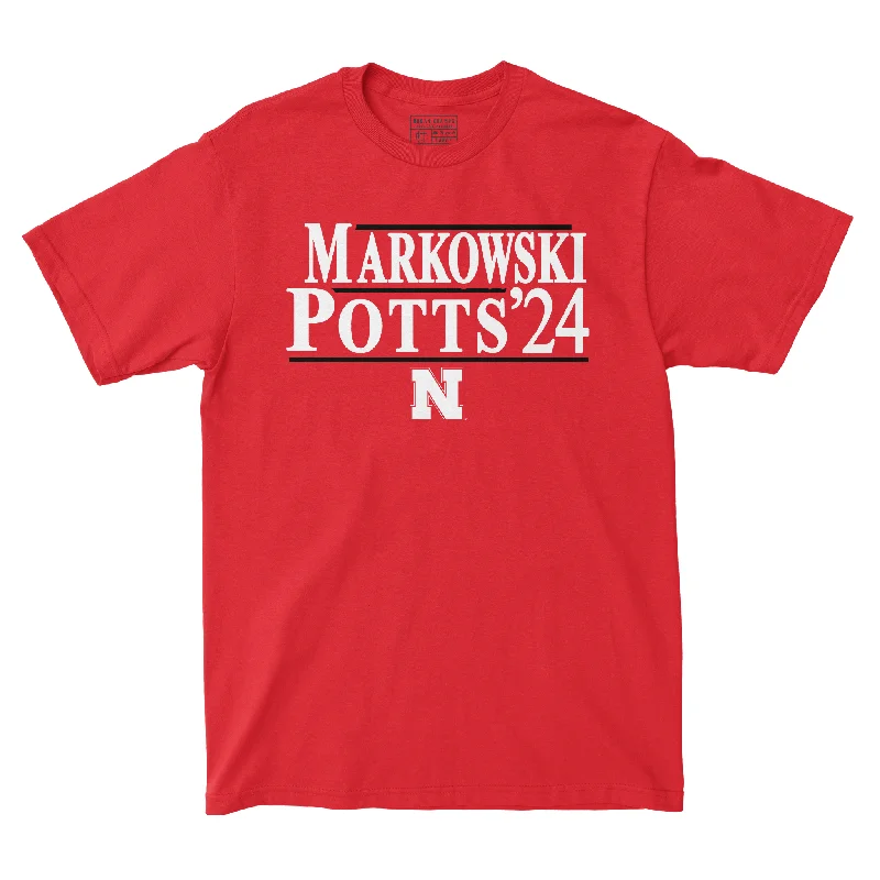 Men's basketball T-shirts loose -EXCLUSIVE RELEASE: Markowski x Potts '24 Tee