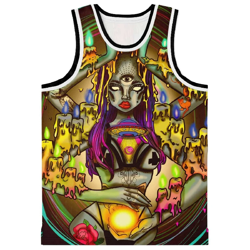 Basketball jerseys modern-style -Dark Mistress Basketball Jersey