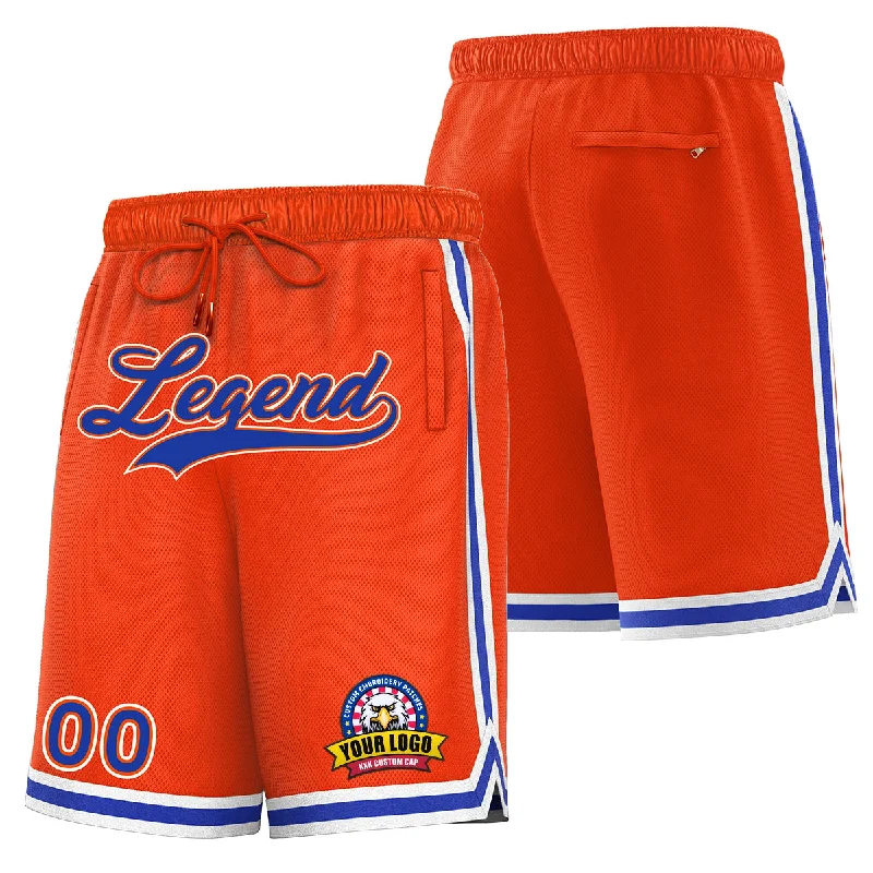 Men's basketball shorts drawstring waist -Custom Red Blue Basketball Shorts