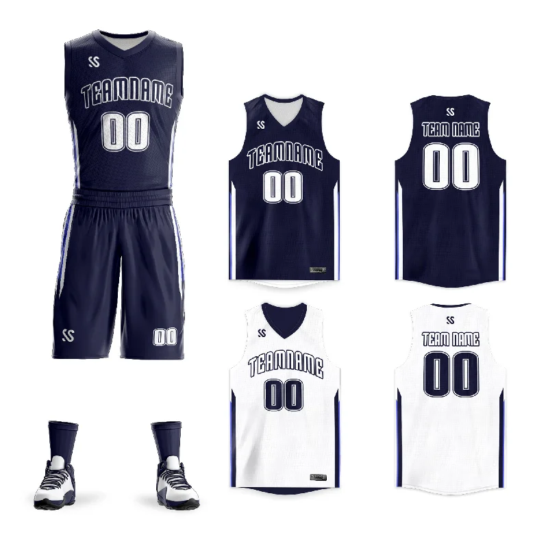 Basketball jerseys modern-play -Custom Basketball Jersey Reversible Sets Athletic Team Uniform for Men/Youth