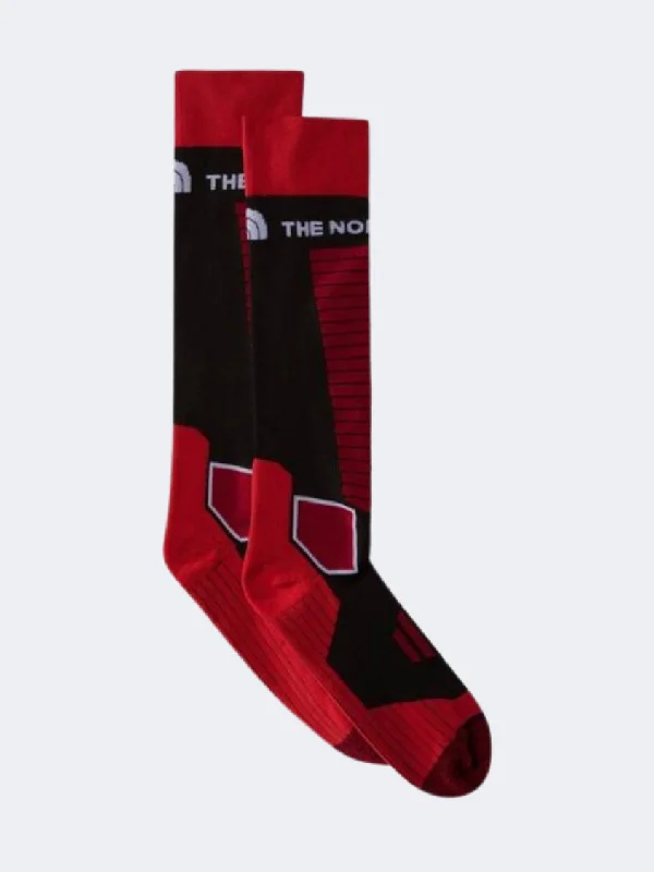 Basketball socks anti-slip -The North Face Performance Unisex Skiing Sock Black/Red