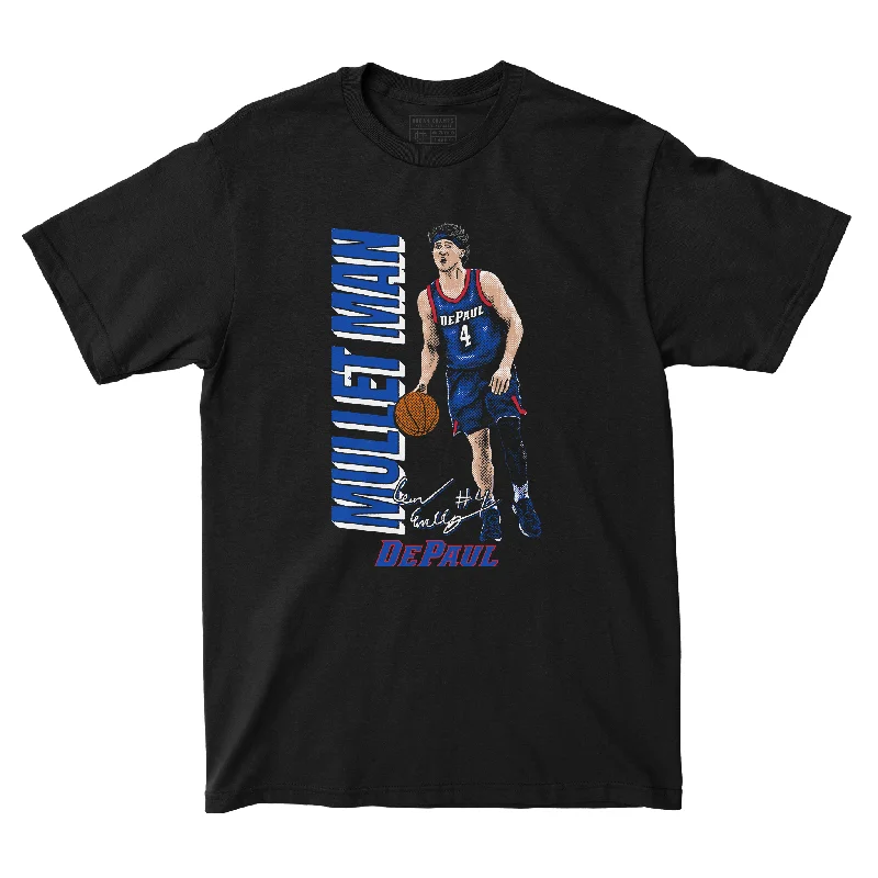 Men's basketball T-shirts stretch -EXCLUSIVE RELEASE: Conor Enright Signature Black Tee