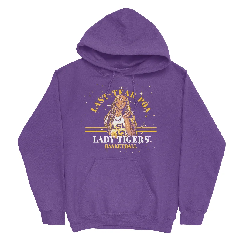 Men's basketball hoodie sport collection -EXCLUSIVE RELEASE - Last-Tear Poa - Classics Collection Purple Hoodie