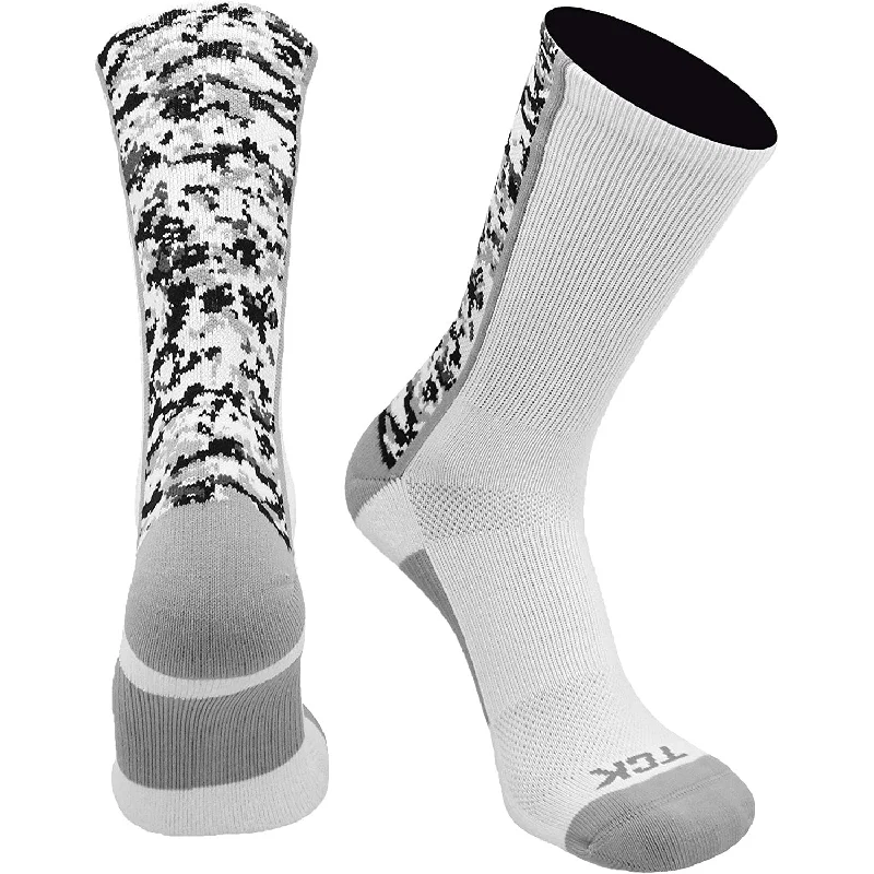 Basketball socks pro-vintage -TCK Sports Digital Camo Crew Socks