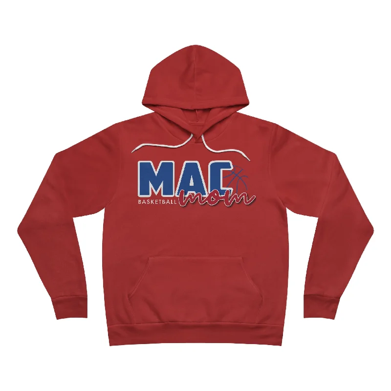 Men's basketball hoodie custom bundle -Mac Mom Unisex Sponge Fleece Pullover Hoodie