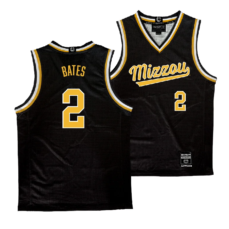 Basketball jerseys custom -Mizzou Men's Basketball Black Jersey - Tamar Bates | #2