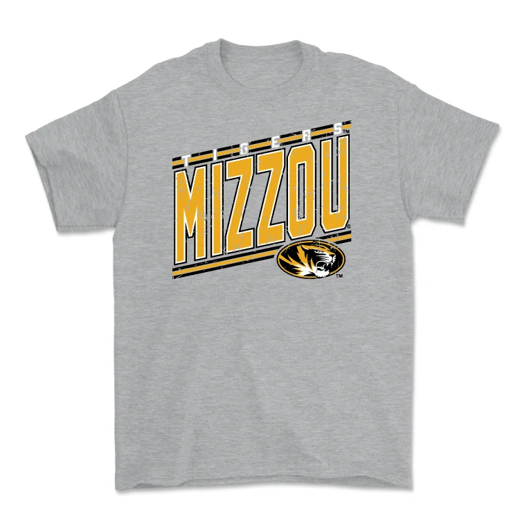 Men's basketball T-shirts team-retro -Sport Grey Men's Basketball Vintage Tee - Nick Honor