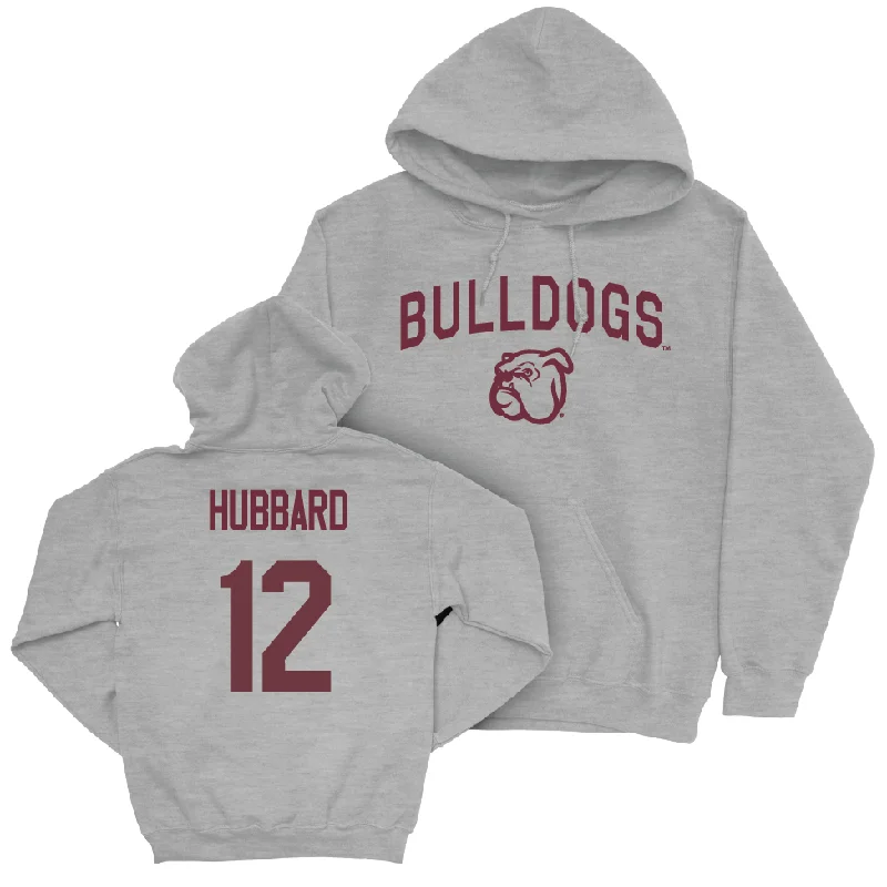 Men's basketball hoodie quality ensemble -Sport Grey Men's Basketball Bulldogs Hoodie - Josh Hubbard