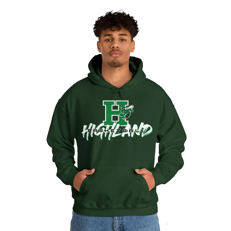 Men's basketball hoodie team deal -Highland Unisex Premium Pullover Hoodie