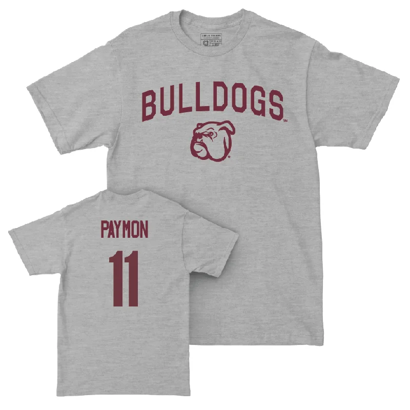 Men's basketball T-shirts durable-stitching -Sport Grey Men's Basketball Bulldogs Tee  - EJ Paymon