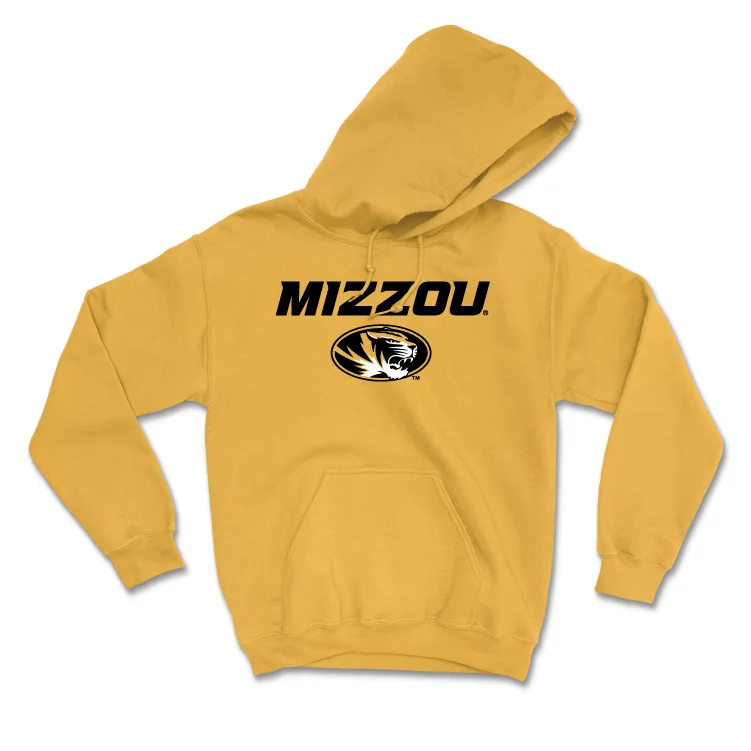 Men's basketball hoodie crew kit -Gold Men's Basketball Mizzou Hoodie - Nick Honor