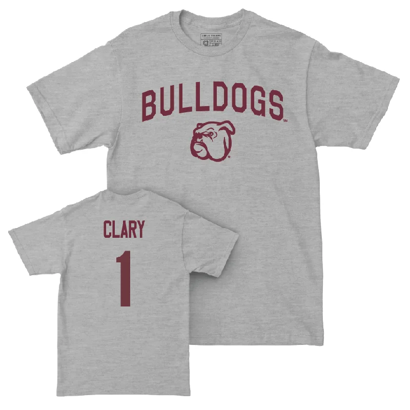 Men's basketball T-shirts vintage-team -Sport Grey Men's Basketball Bulldogs Tee  - Kanye Clary