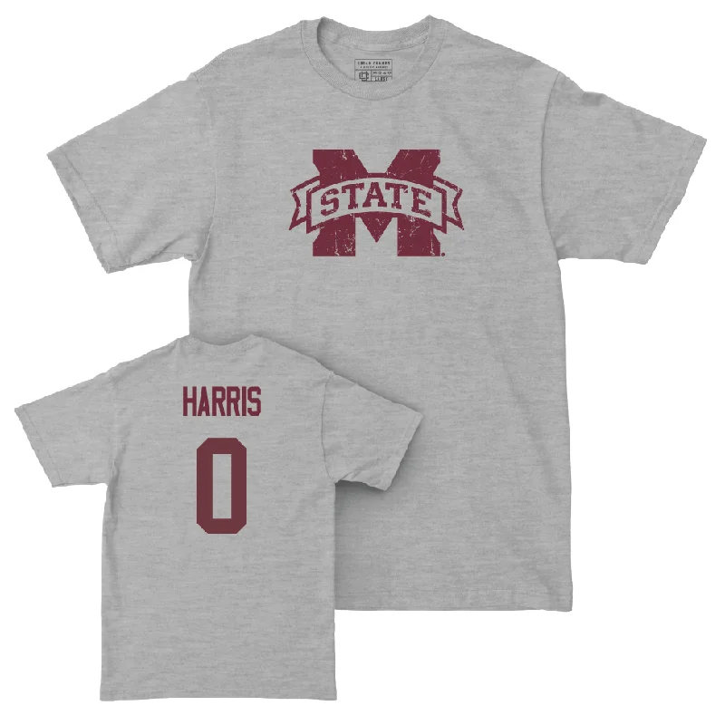 Men's basketball T-shirts stylish-play -Sport Grey Men's Basketball Classic Tee  - Claudell Harris