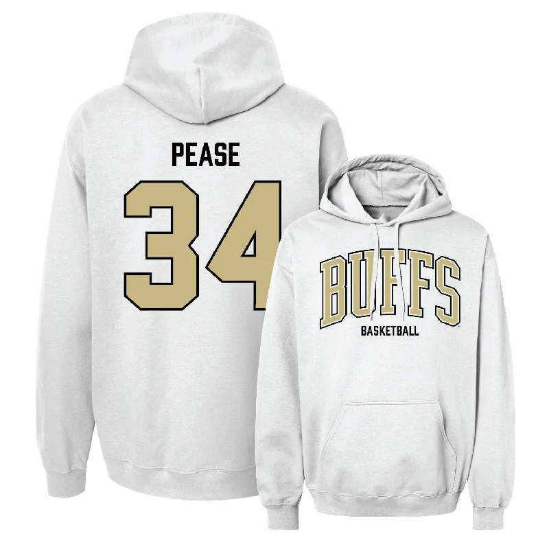 Men's basketball hoodie premium kit -Men's Basketball White Arch Hoodie - Jack Pease