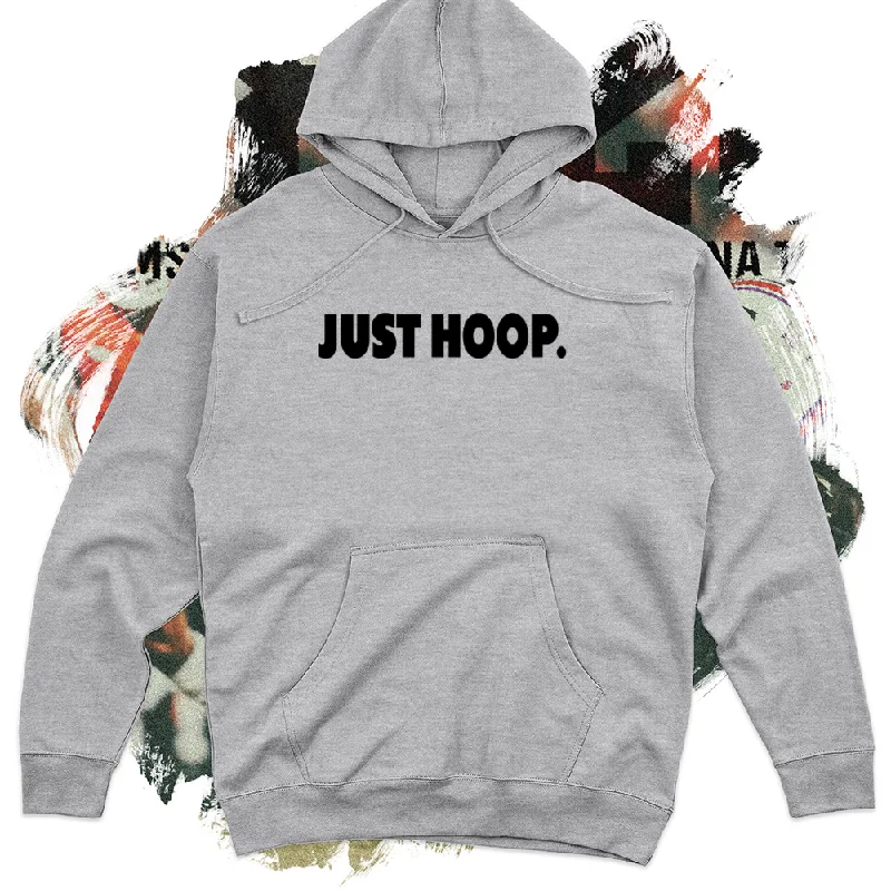 Men's basketball hoodie cost-effective buy -Just Hoop Midweight Hooded Sweatshirt