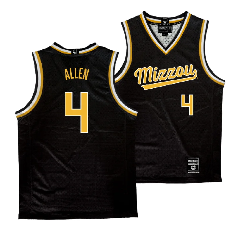 Basketball jerseys mesh -Mizzou Men's Basketball Black Jersey  - Marcus Allen