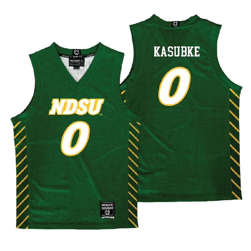 Basketball jerseys discount -NDSU Men's Basketball Green Jersey  - Luke Kasubke