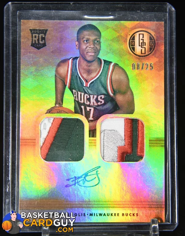 Basketball jerseys pro-modern -Damien Inglis 2014-15 Panini Gold Standard Rookie Jersey Autographs Prime #266 #/25